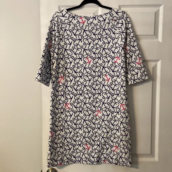 Lilly Pulitzer Dress size M length 36” bust 36/38” sleeves 16” excellent condi - Picture 7 of 16
